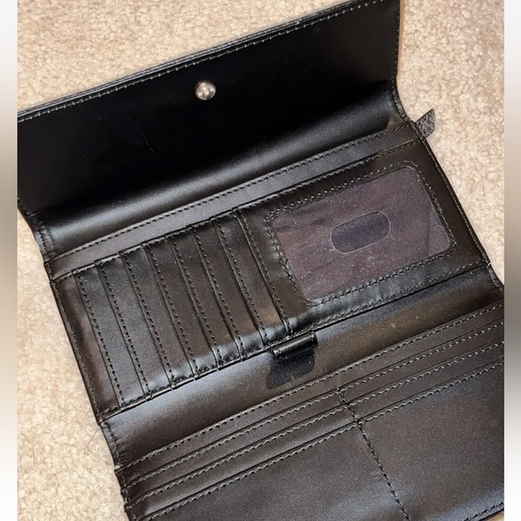 Nine West Tri-Fold Logo Wallet - Picture 3 of 5